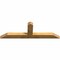 Ekena Millwork Portland Rough Sawn Timber Gable Bracket, Western Red Cedar, 72"W x 24"H x 4"D x 6"F, 8/12 Pitch GBW072X24X0406POR00RWR - alternate 5
